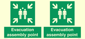 Evacuation assembly point